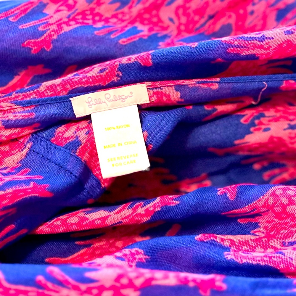 Lilly Pulitzer Riley Infinity Loop Scarf 72”x28” - Picture 4 of 8